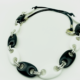 Black & white chain necklace buy exclusive online,kopen,kupit, Axelles-Fashion.