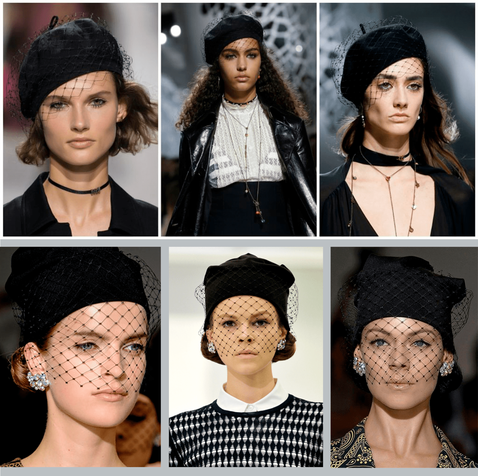 Face Veils Best Trend Head Accessories SS 2019 | Axelles Fashion Blog